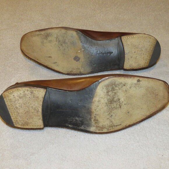 Ralph Lauren Purple Label x Edward Green Brown Antiqued Loafers 11.5 E main image 6